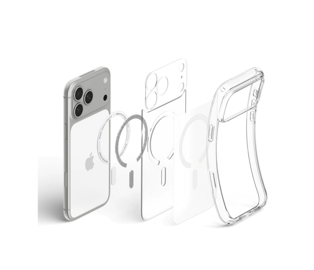 Spigen Ultra Hybrid MagSafe do iPhone 18 Pro/17 Pro (frost white) - 1586387 - zdjęcie 5